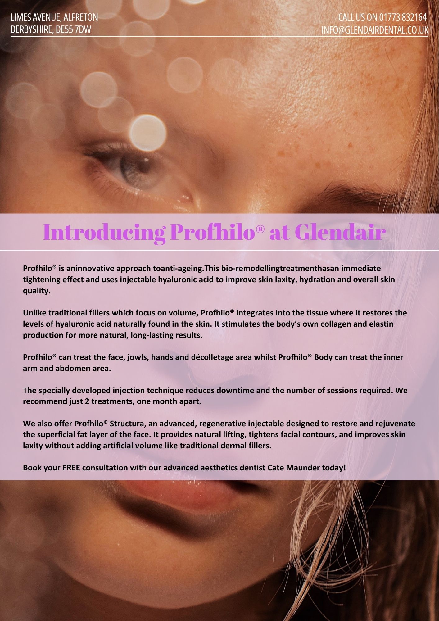 Glendair Dental Face And Beauty Treatments Facial Aesthetics at Glendair (1)